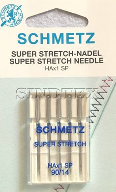 Игла Super Stretch НАх1 SP №90 для эластичных материалов - 5шт