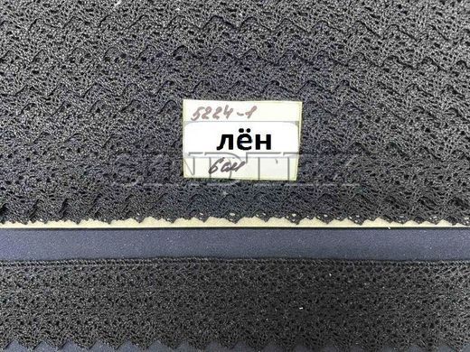 (1 метр) Мереживо лляне 6 см колір - чорниий (M5224-1-3)