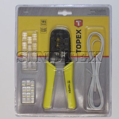 Кліщі для обтиску наконечників TOPEX 32D408