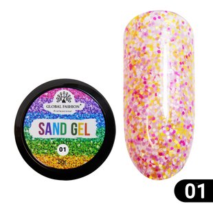 Гель-Краска Sand Gel Global Fashion 5 гр 01