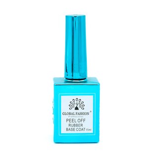 Каучукова база для гель лаку Global Fashion Rubber Base Coat, 15 мл