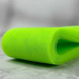 Регілін (кринолін) 80мм (8 см) салатовий (моток-18м)