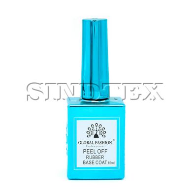 Каучукова база для гель лаку Global Fashion Rubber Base Coat, 15 мл