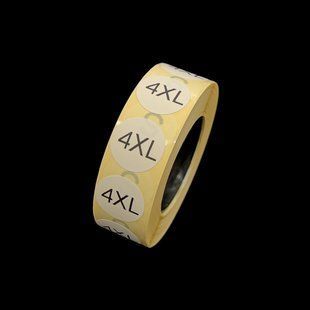 Размерник клеевой 4XL 1000шт.