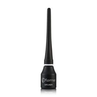 Підводка для очей Flormar Dipliner з твердим пензликом, Black, 3,5 мл