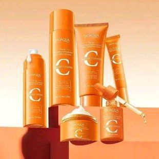 Подарунковий набір косметики для догляду за обличчям Bioaqua Vitamin C, 6 в 1