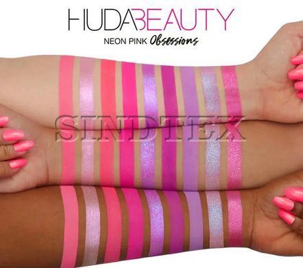 Неонові тіні для повік Huda Beauty Neon Pink Obsessions