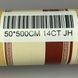 Канва Airo для вишивання щільна 14CT JH, ширина 50см - 5м - бежевий