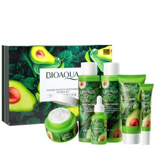 Подарочный набор косметики с экстрактом авокадо Bioaqua Avocado Elasticity Moisturizing (6 единиц)