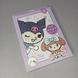 Набор цветной бумаги для квиллинга 5мм390мм Kuromi,Melody