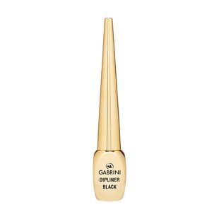 Водостійка підводка для очей Gabrini Gold Dipliner Black, 7ml