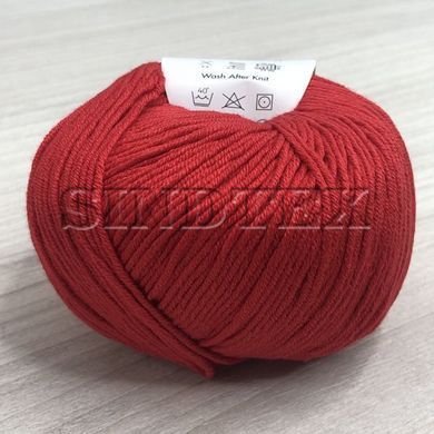 Пряжа Gazzal &ndash; Baby Cotton колір 3443 Червоний
