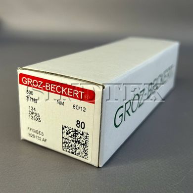 Голки для промислових машин Groz beckert DPх5 №80