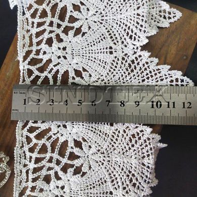 Мереживо макраме Sindtex 13 см (13 м) колір-білий (41-L0213-1)