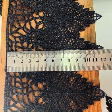 Мереживо макраме Sindtex 13 см (13 м) колір-чорний (41-L0213-2)