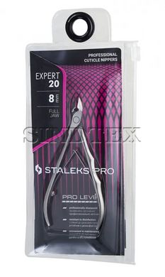 Професійні кусачки для шкіри Staleks Pro Expert-20 8мм