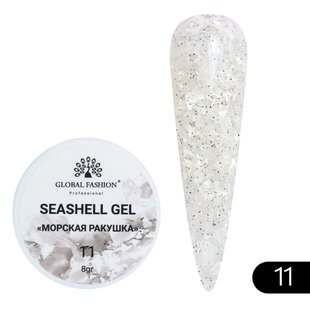 Гель для ногтей Seashell Gel Морская ракушка 8гр. 11