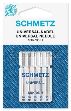 Иглы универсальные Schmetz Universal №70-90 - 5 шт