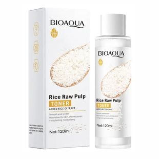 Тонер для лица Bioaqua Rice Raw Pulp Toner с рисовым экстрактом, 120мл