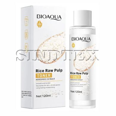 Тонер для лица Bioaqua Rice Raw Pulp Toner с рисовым экстрактом, 120мл