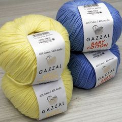 Gazzal Baby Cotton Хлопок с акрилом