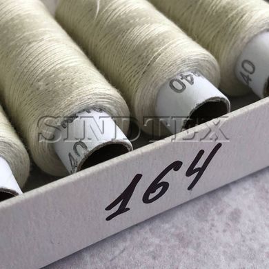 164 Нитки в котушках, для шиття 100% поліестер 40/2 (боб 200м)