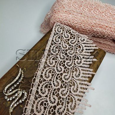 Мереживо макраме Sindtex 10 см (13 м) Колір-персик (36-SF-3998-8)