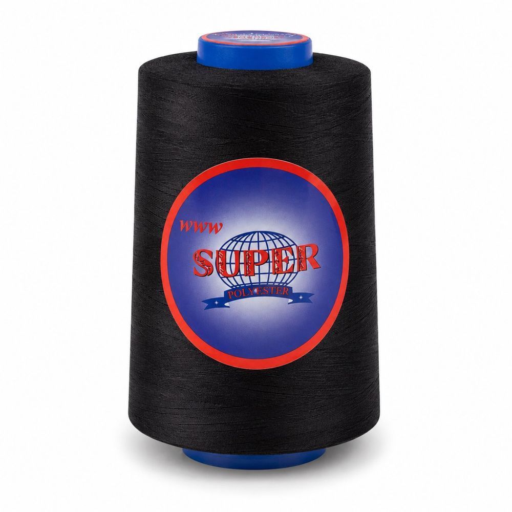 Чорні нитки 40/2 швейні (4000 ярд.)