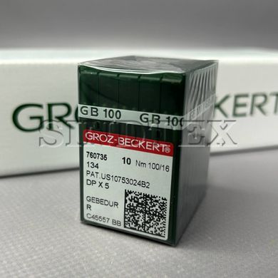 Иглы для промышленных машин Groz beckert DPх5/134 №100-R