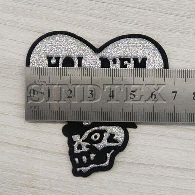 Нашивка пришивна # 43 6,5 см