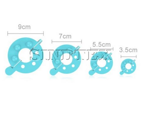 Приспособление для помпонов 4 размера
