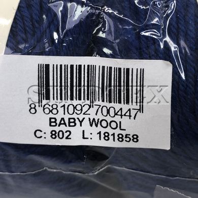 Пряжа Gazzal Baby Wool цвет 802