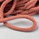 Акриловий круглий шнур, 6 мм &mdash; корица