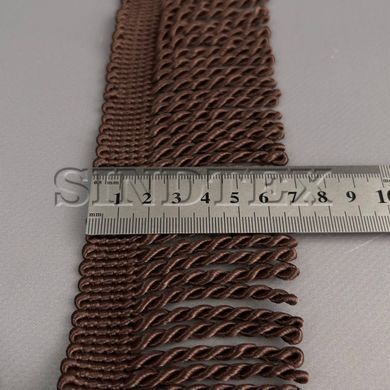 Бахрома для штор 6,5 см - шоколад (1109)