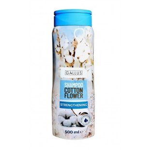 Укрепляющий шампунь для волос Gallus Cotton Flower, 500 мл