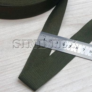 Тесьма окантувальна (лямівка) 25мм/50м тип4 - хакі