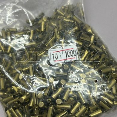 Кінцевик-трубочка слайдер для прикрас 10 мм - бронза