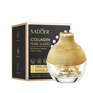 Відновлюючий крем для обличчя з колагеном Sadoer Collagen Pearl Elastic, 70г