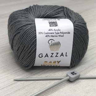 Пряжа Gazzal Baby Wool цвет 818