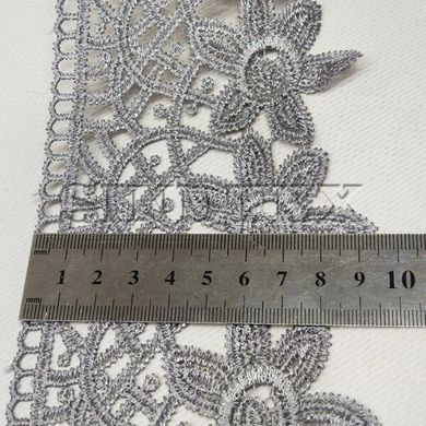 Мереживо макраме Sindtex 9см (13 м) Колір-сірий (729-93-180)