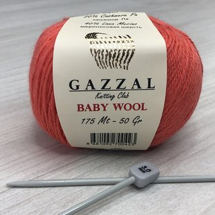 Пряжа Gazzal Baby Wool цвет 819