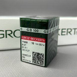 Иглы для промышленных оверлоков Groz Beckert В27 Gebedur 90-RG