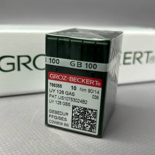 Иглы для плоскошовных машин Groz Beckert UY 128GAS Gebedur 90