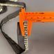 Тасьма-кант 1,7 см одностороння зі стразами - чорна