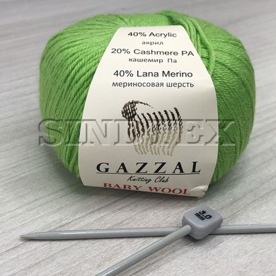 Пряжа Gazzal – Baby Wool колір 821