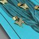 Прикраса для волосся та косичок - набір 5 шт Метелики золото