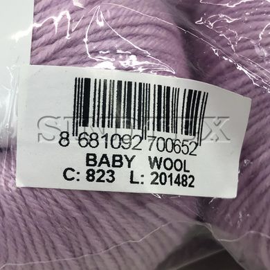 Пряжа Gazzal – Baby Wool колір 823