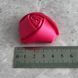 Декоративная атласная роза 4 см - малиновый