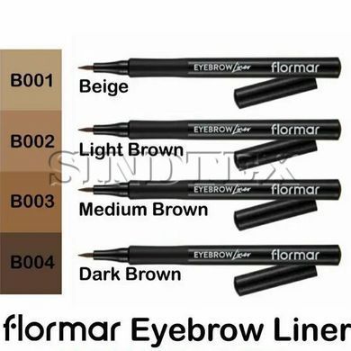 Подводка-фломастер для бровей Flormar Eyebrow Liner 04 Dark Brown