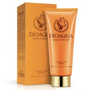 Пінка для вмивання BIOAQUA Horse Ointment з кінською жиром, 100 г